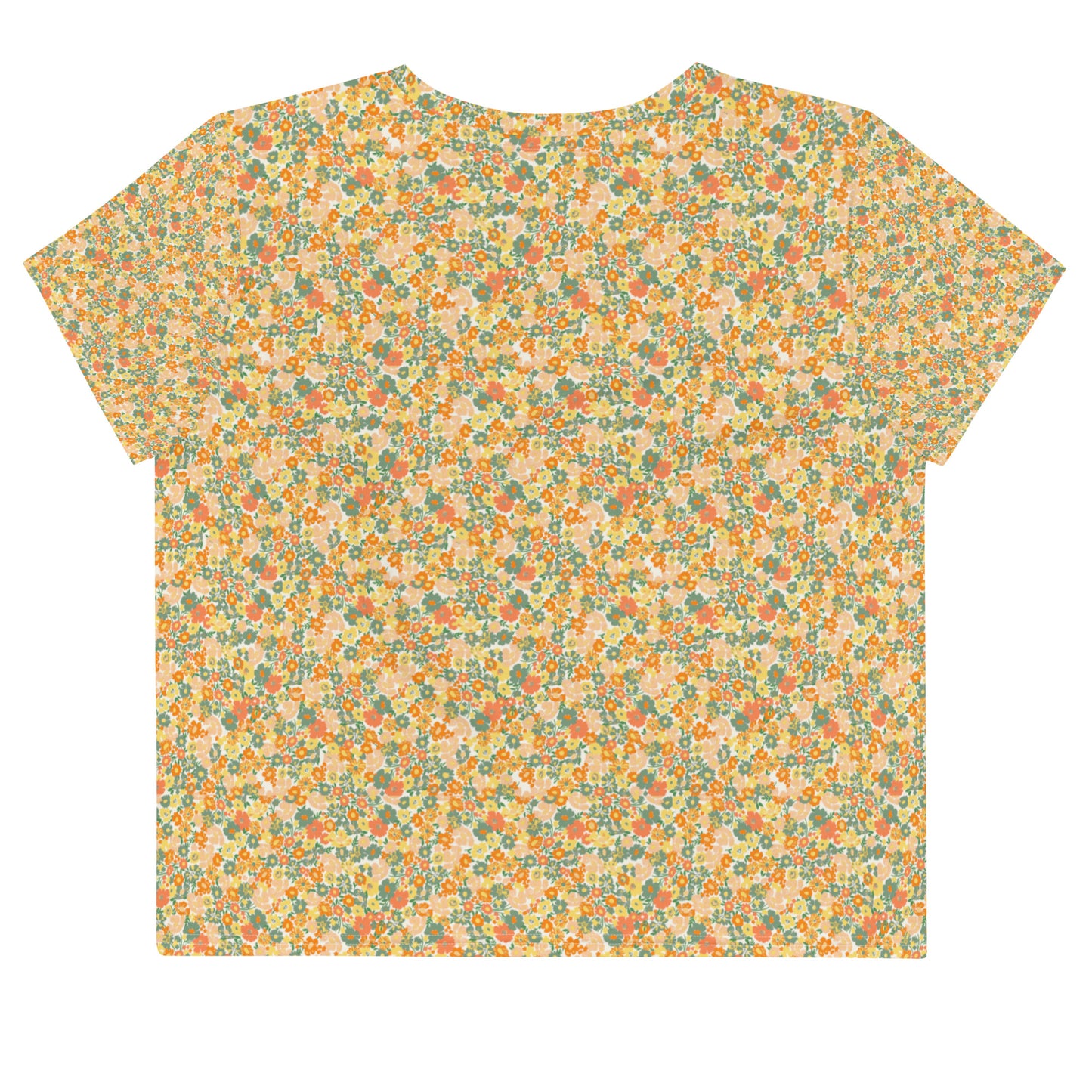 All-Over Print Crop Tee