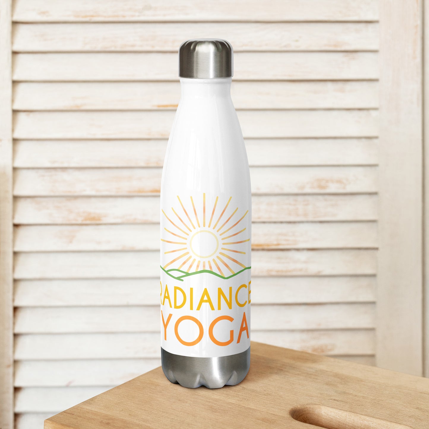 Stainless steel water bottle